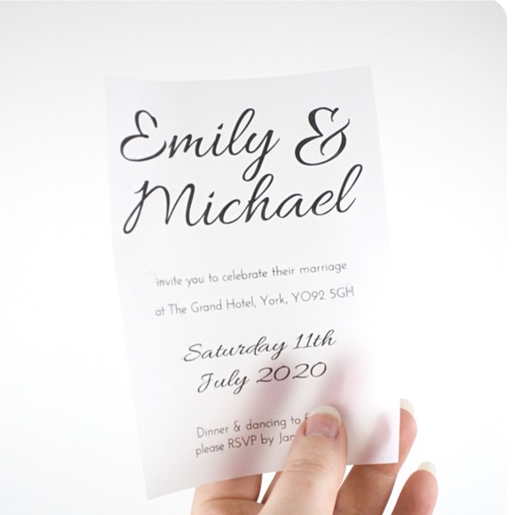 🌸Gartner Studios Hand-Made Paper Invitation Kit🌸10-Count - Picture 6 of 6